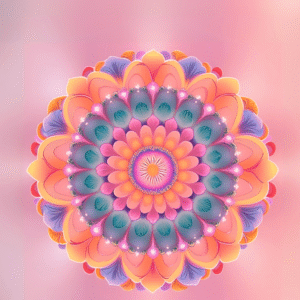 Backdrop Wall Art - Mandala's 1 - 4