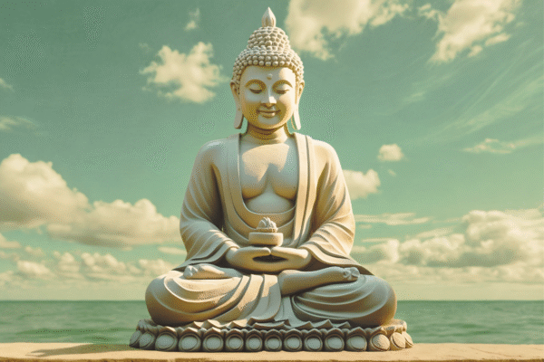 Backdrop Wall Art - Buddha 1 - 2 - Image 2