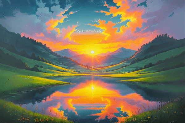 Backdrop Wall Art - Nature Scenes 1 - 5 - Image 4